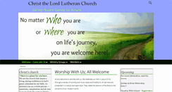 Desktop Screenshot of ctllutheran.org